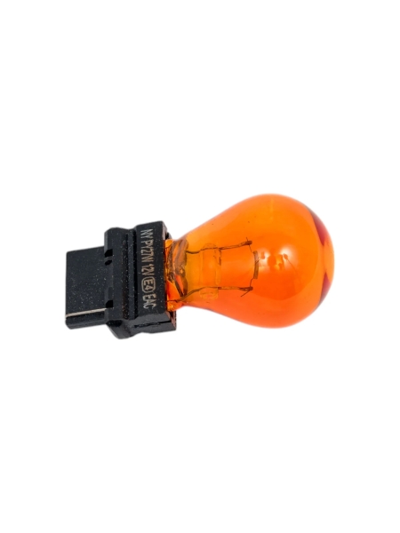 Лампа Nord-Yada PY27W 12V цоколь 3156, желтая габарит, стоп- сигнал для америк. Авто 901645