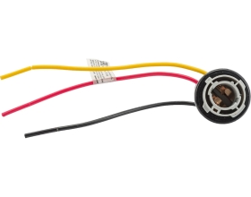 Двухконтактный патрон Nord-Yada под лампу P21/5W 1157 с проводами, пластик 904366