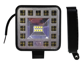 Фара рабочего света Nord-Yada 23 Вт, квадрат 23 диода 83 83 20 ближний ТМ Nord YADA 909674