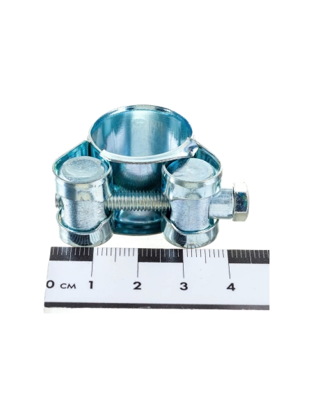 Силовой хомут Nord-Yada Д: 20-22 мм, Ш: 18 мм, Т: 0,6 мм, болт: М5х40, оцинкованная сталь 905983