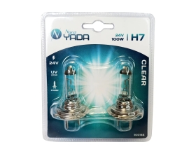 Лампа Nord-Yada H7 24V 100W CLEAR 2шт, блистер TM Nord YADA 903165