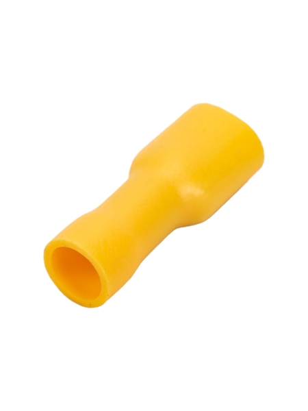 Полностью изолированная клемма "мама" Nord-Yada 6.3мм 4-6кв.мм (желтая) 906341