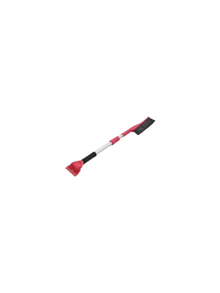 Щетка-сметка Nord-Yada с мягкой ручкой и скребком, 107 см, телескопическая ручка 908335