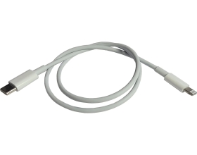 Кабель для зарядки Nord-Yada iPhone TYPE C-Lightning 2А 18W 0,5м белый (TPE) белый 908970