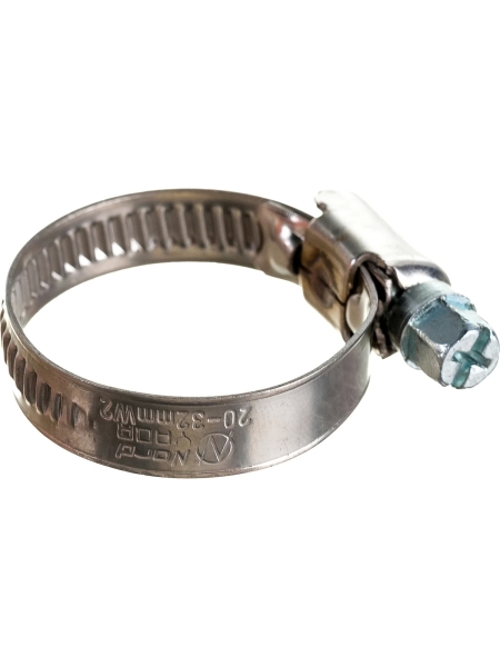 Червячный хомут Nord-Yada 20-32 мм, нерж. сталь 900257