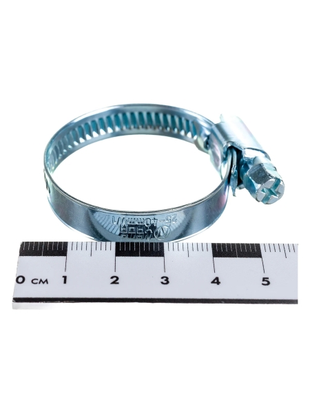 Червячный хомут Nord-Yada 25-40 мм, оцинк. сталь 904582