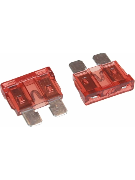 Предохранитель Nord-Yada MEDIUM стандарт 40 A, 19.1x5.1 мм, h18.8 W270, 2 шт в упаковке 901854