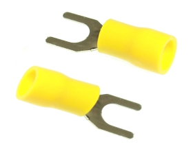 Вилочная изолированная клемма Nord-Yada 5.3мм 4-6кв.мм (желтая) 906349