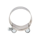 Силовой хомут Nord-Yada Д: 52-55 мм, Ш: 22 мм, Т: 0,6 мм, болт: М6х60, нерж. сталь 902885