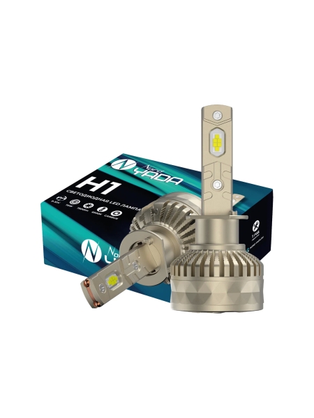 Светодиодная лампа головного света Nord-Yada Н1 9-32V 75W 7500Lm 6500K TM Nord Yada 909841