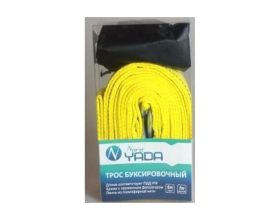 Ленточный буксировочный трос Nord-Yada 5т, 5м 2 крюка, в блистере с сумкой 908221