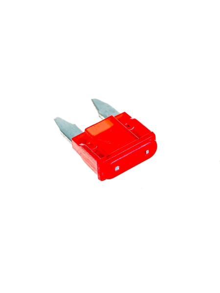 Предохранитель Nord-Yada MINI 10 A, 10.9x3.9 мм, h16.3 W269, 2 шт в упаковке 901842