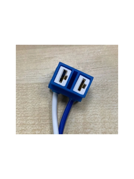 Патрон Nord-Yada под лампу H7 с проводами, Г-образный, керамика TM Nord YADA 904346