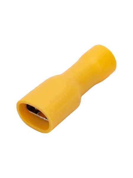 Полностью изолированная клемма "мама" Nord-Yada 6.3мм 4-6кв.мм (желтая) 906341
