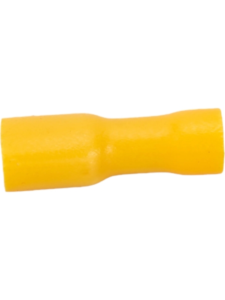 Полностью изолированная клемма "мама" Nord-Yada 6.3мм 4-6кв.мм (желтая) 906341