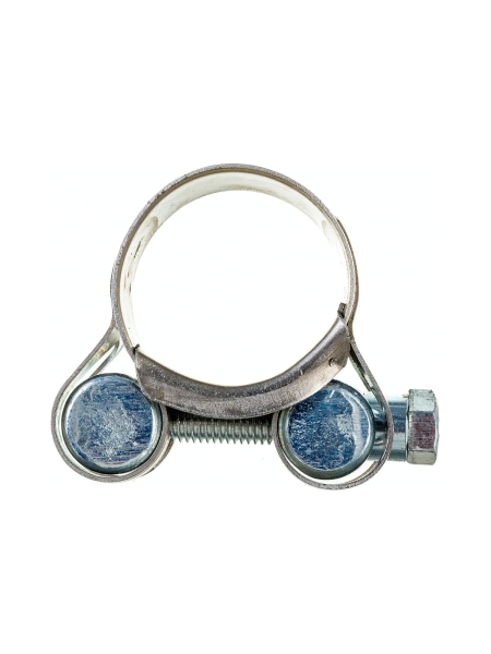 Силовой хомут Nord-Yada Д: 23-25 мм, Ш: 18 мм, Т: 0,6 мм, болт: М5х40, нерж. сталь 903115