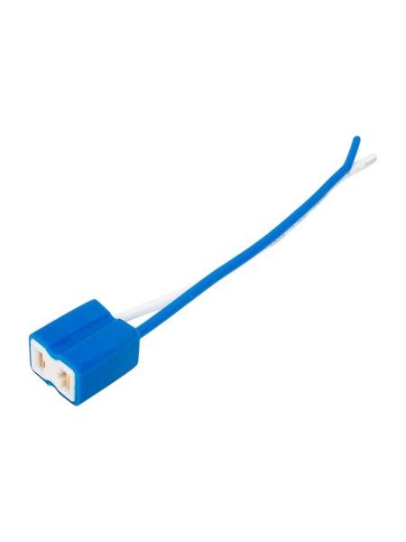 Патрон Nord-Yada под лампу H7 с проводами, прямой, керамика TM Nord YADA 904344