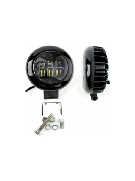 Фара рабочего света Nord-Yada 30 Вт, круглая, 3 диода, дальний, 115х60 907373