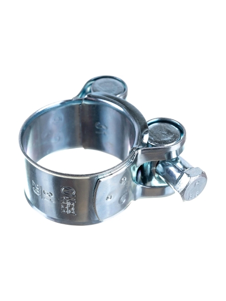 Силовой хомут Nord-Yada Д: 29-31 мм, Ш: 20 мм, Т: 0,8 мм, болт: М6х50, оцинкованная сталь 905987