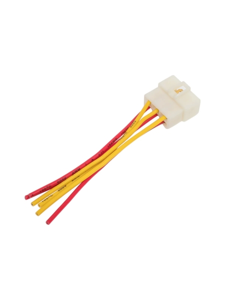 Колодка соединительная Nord-Yada 6 конт. 6,3 мм (папа) с проводами 905063