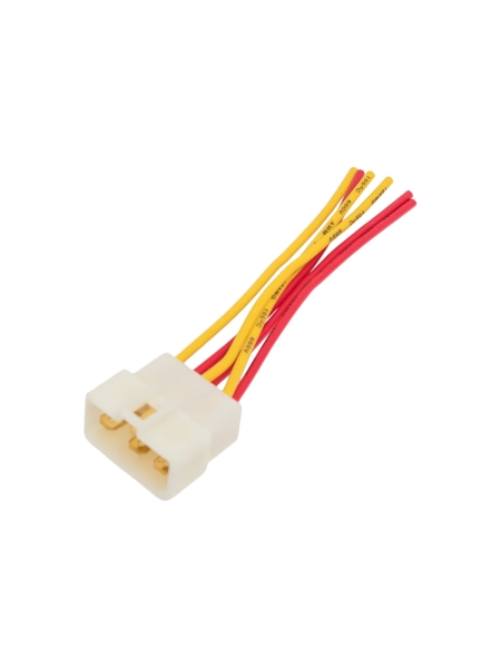 Колодка соединительная Nord-Yada 6 конт. 6,3 мм (папа) с проводами 905063