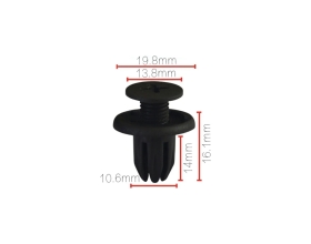 Клипса крепежная для а/м Hyundai 91503-sp0-003 10 шт Nord-Yada 909206