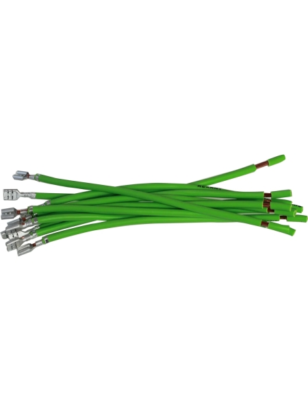 Клемма электропроводки Nord-Yada мама 4,8мм наружная луженая с проводом 2,5 мм TM Nord YADA 10шт в упаковке 909599