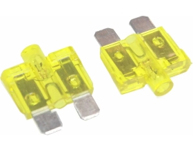 Предохранитель Nord-Yada MEDIUM стандарт 40 A, 19.1x5.1 мм, h18.8 W270-1, 2 шт в упаковке 901786