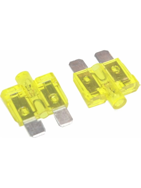 Предохранитель Nord-Yada MEDIUM стандарт 40 A, 19.1x5.1 мм, h18.8 W270-1, 2 шт в упаковке 901786