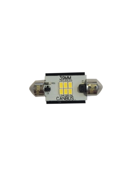 Светодиод Nord-Yada 10-14V T11 39MM C5W-3020-6SMD 183mA 320Lm 2.2W белый 39 мм обманка 909307