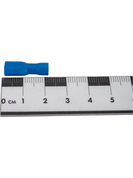 Полностью изолированная клемма "мама" Nord-Yada 4.8мм 1.5-2.5кв.мм (синий) 906339