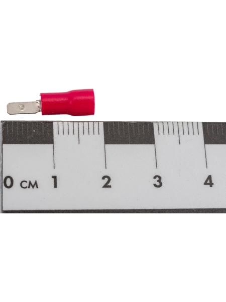 Изолированная клемма "папа" Nord-Yada 2.8мм 0.5-1.5кв.мм (красная) 905343