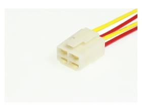 Колодка соединительная Nord-Yada 4х конт. 6,3 мм (мама) с проводами TM Nord YADA 905060