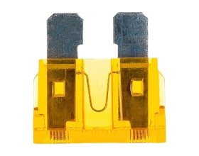 Предохранитель Nord-Yada MEDIUM стандарт 5 A, 19.1x5.1 мм, h18.8 W270, 2 шт в упаковке 901847