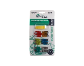 Предохранитель Nord-Yada MEDIUM с индикатором набор 12 шт, в блистере, 10А,15А,20А,25А,30А-2 шт; 5А, 7,5A-1 шт W2 904063