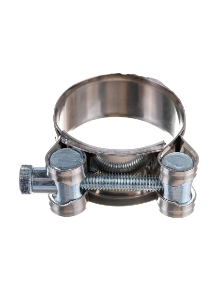 Силовой хомут Nord-Yada Д: 40-43 мм, Ш: 20 мм, Т: 0,6 мм, болт: М6х50, нерж. сталь 902881