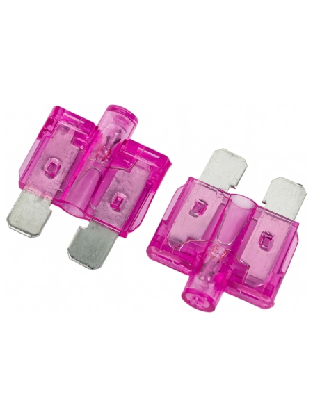 Предохранитель Nord-Yada MEDIUM стандарт 3 A, 19.1x5.1 мм, h18.8 W270-1, 2 шт в упаковке 900504