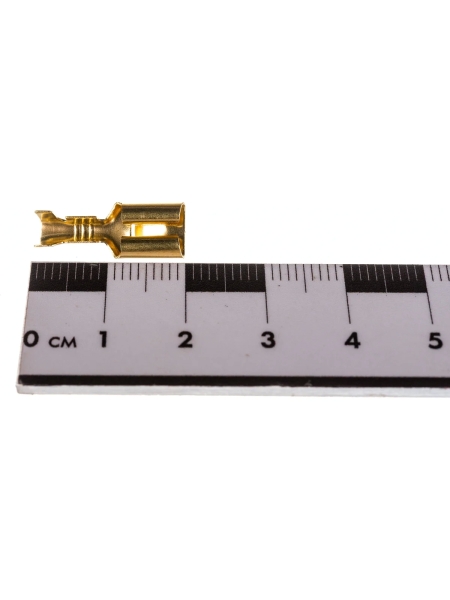 Клемма "мама" Nord-Yada 6.3мм с защелкой (для разъемов) 1.5-2.5кв.мм 906369