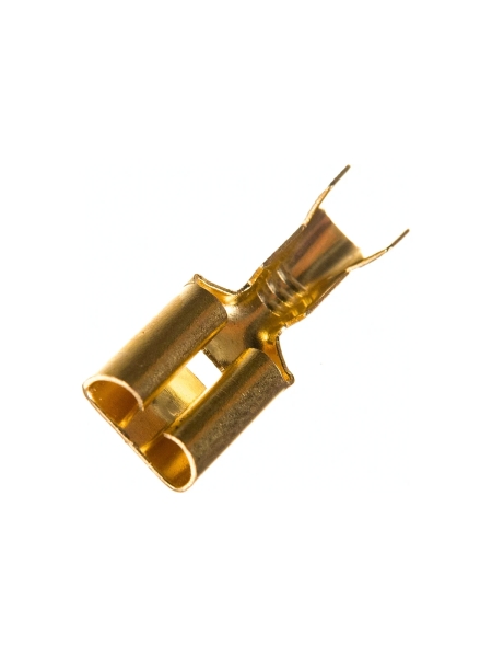 Клемма "мама" Nord-Yada 6.3мм с защелкой (для разъемов) 1.5-2.5кв.мм 906369