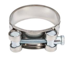 Силовой хомут Nord-Yada Д: 56-59 мм, Ш: 22 мм, Т: 0,6 мм, болт: М6х60, нерж. сталь 902886