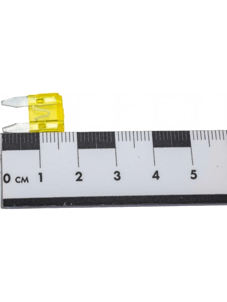 Предохранитель Nord-Yada MINI 20A 10,9x3,9 мм., h 16,3 W269 2 шт. в упаковке 901844