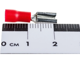 Изолированная клемма "мама" Nord-Yada 6.3мм 0.5-1.5кв.мм (красная) (РПи-м 1.5-(6.3) 905342