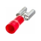 Изолированная клемма "мама" Nord-Yada 6.3мм 0.5-1.5кв.мм (красная) (РПи-м 1.5-(6.3) 905342
