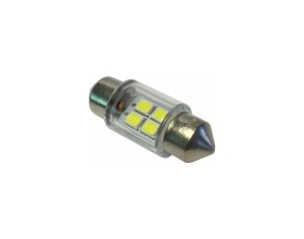 Светодиод Nord-Yada T11x31-S8.5 (4LED) 12V C5W 0.36W 24 lm белый (2 шт в 1 упаковке) 902735