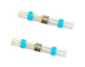 Термоусаживаемый соединитель Nord-Yada под пайку L-40 мм 1.5-2.5 мм синий 908027