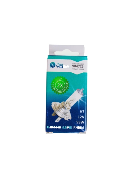 Лампа Nord-Yada H7 12V 55W CLEAR PREMIUM LONG LIFE 904723