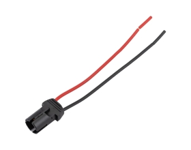 Патрон Nord-Yada под лампу W5W Т10 тип 8 с проводами, пластик 903185