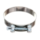 Силовой хомут Nord-Yada Д: 113-121 мм, Ш: 24 мм, Т: 0,8 мм, болт: М8х80, нерж. сталь 902897