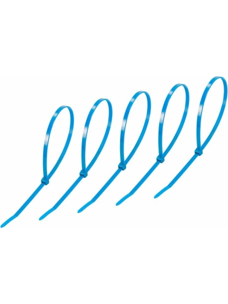 Кабельные стяжки Nord-Yada нейлоновые 3.6х300 мм синие 25 шт. 908433