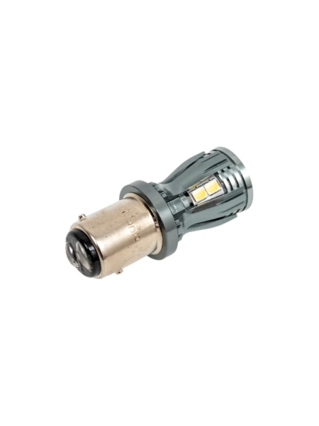 Светодиод Nord-Yada S25, Р21/5W, ВАY15s, 14x2835SMD, чип OSRAM с обманкой (стоп,ук.пов.), блистер 2 шт. в упаковке 908340